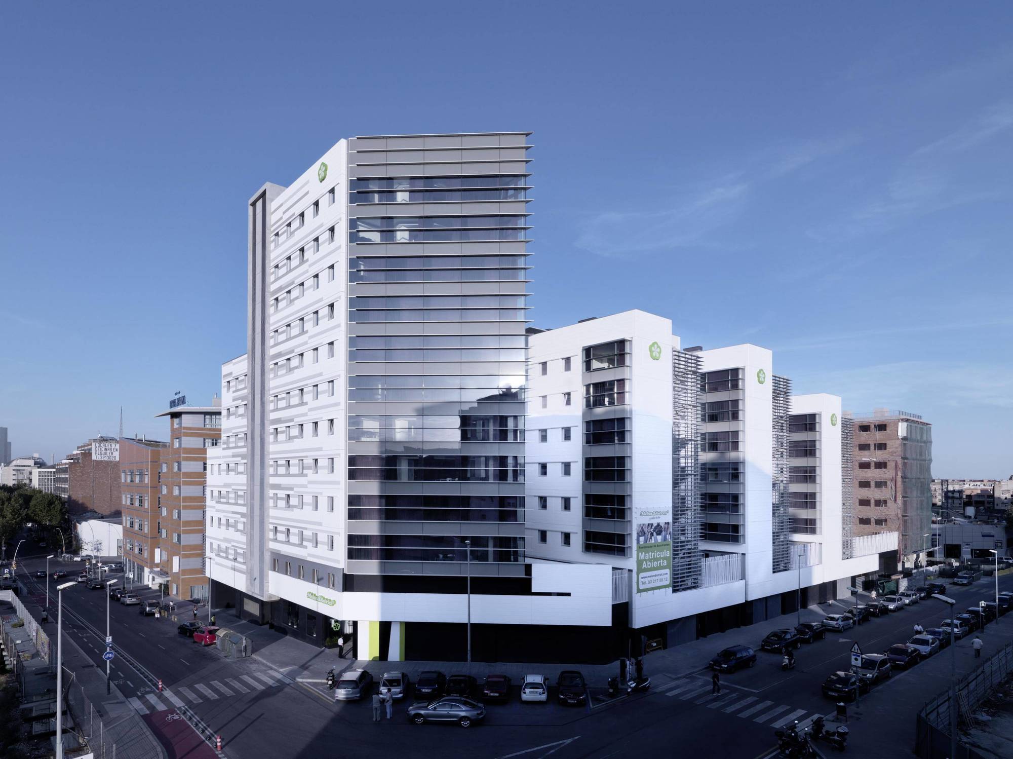 Hotel Residencia Melon District Marina Barcelona Exterior foto