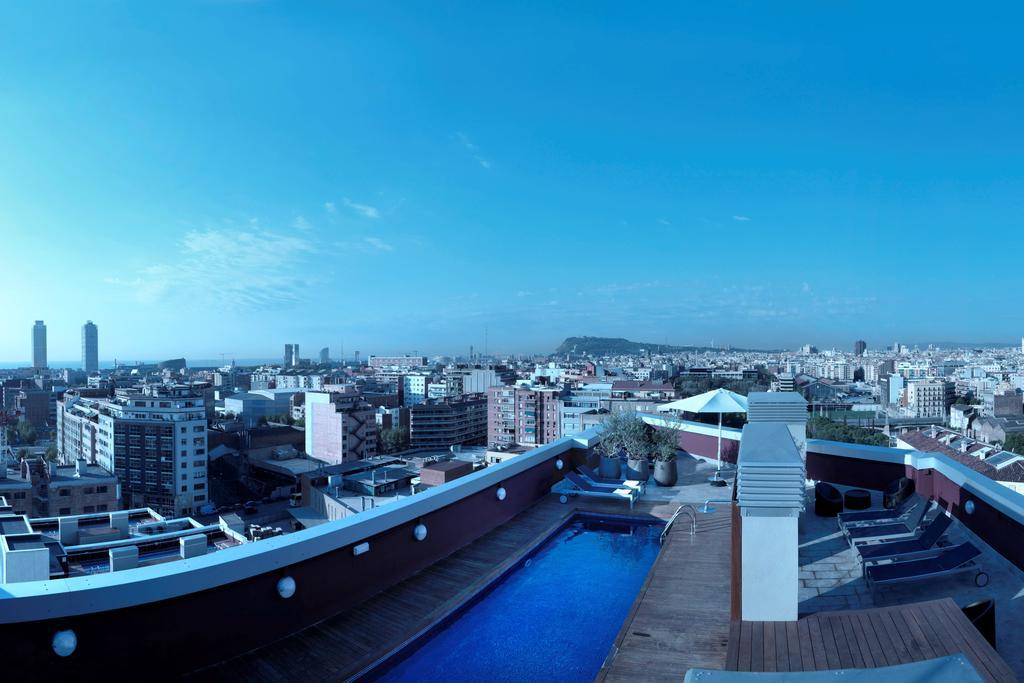 Hotel Residencia Melon District Marina Barcelona Exterior foto